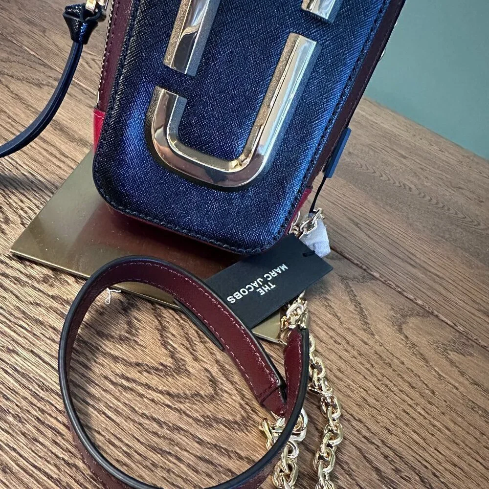 NWT! New Marc Jacobs Hot Shot Crossbody Leather Bag